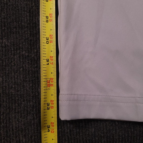 Nike Golf‎ Dri Fit Pants Mens 34x34 Light Gray Performance Stretch - Picture 7 of 13